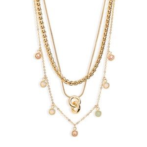 Nordstrom multi layer necklace -new with tags-